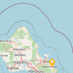 2.5 Bedroom Waimanalo/Bellows Beach Hale on the map